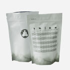 SGSの食品等級100gのresealable注文の無光沢ホイルはナットのためのジップ ロック式の袋を立てます