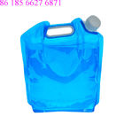 包む屋外スポーツのプラスチック袋水貯蔵袋を折る3ガロン