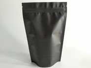 マットの黒は袋袋250g 500gを140ミクロンの厚さによってカスタマイズされる印刷物のロゴ立てます