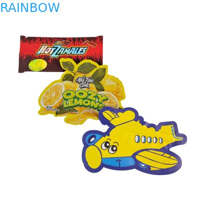 3.5gの食用マイラーバッグ ゼップロック 特殊形 キャンディーハーブ ビスケット ゴムパック