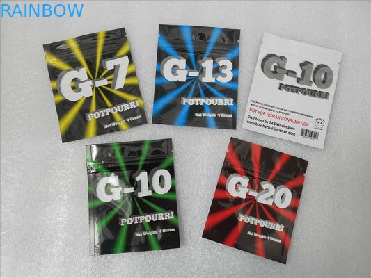 ペット/CMRK または Pantone の印刷を用いる VMPET/PE の草の香の包装袋