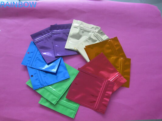 破損のノッチと包む明白なジップ ロック式のマイラーの食糧軽食袋