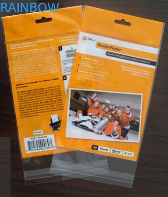 10 の色刷を用いる注文の Bopp のフィルムおよび Cpp のフィルム OPP ヘッダー袋