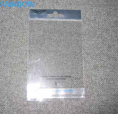 カスタマイズされた OPP/Bopp のフィルムおよび Cpp のフィルムが付いているヘッダー袋は袋に入れます