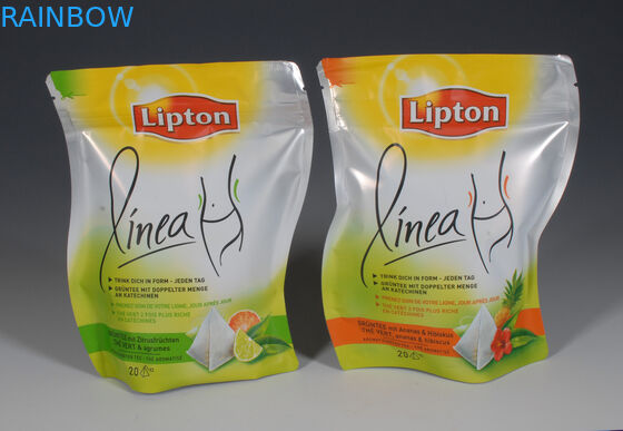 茶包装のためのジッパーが付いているアルミ ホイルのプラスチック袋