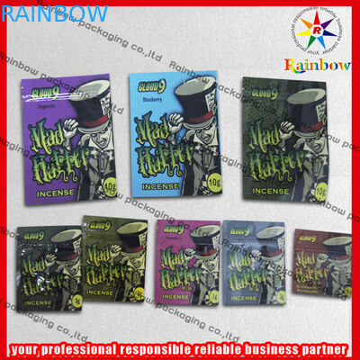 アルミ ホイルのジッパーによってリサイクルされる草の香のジッパーのポリ袋