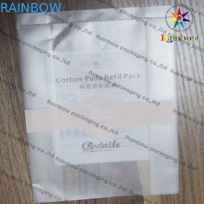 耐久アルミ ホイルの化粧品の包装袋は袋を立てます