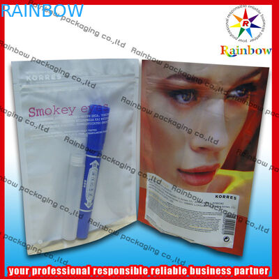 アルミ ホイルの化粧品の包装袋 Bpa 自由にジッパー ロックと
