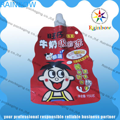 プラスチック ミルクのために生物分解性口の袋の包装を立てて下さい