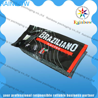 ペット/AL/PE の物質的な多彩側面のガセットと包む茶袋を立てます