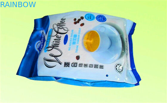 側面のガセット ホイルは 100 ミクロン袋を白いコーヒー包装のための立てます