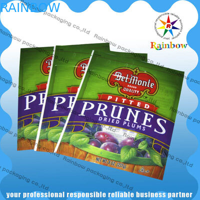 軽食/スパイスのためにプラスチック 3 密封された色刷の軽食袋の包装の食品等級