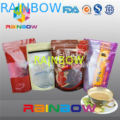 ジッパー、食品等級ホイルの袋とのビーフ・ジャーキーのために包むクラフト紙の軽食袋