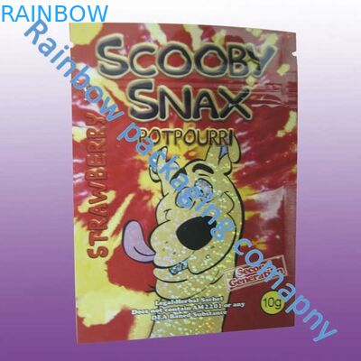 包むジップ ロック式の草の香カスタマイズされた多彩な印刷のジッパーのポリ袋