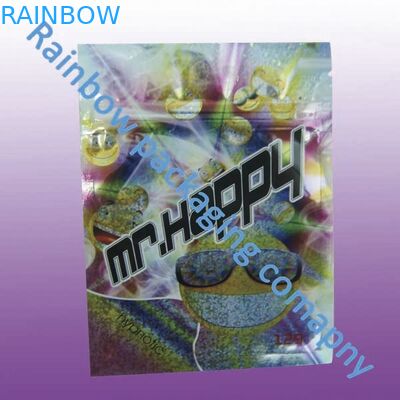 包むジップ ロック式の草の香カスタマイズされた多彩な印刷のジッパーのポリ袋