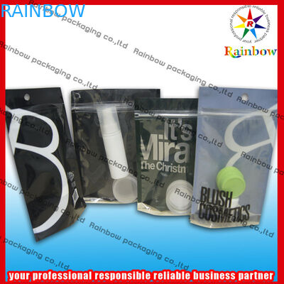 Ziplock との化粧品の包装袋の多彩な印刷を立てて下さい