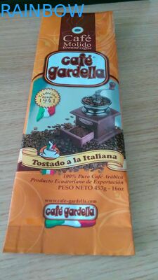 包む習慣によって印刷されるプラスチック袋ジッパーのコーヒー豆の包装