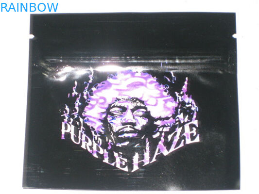 人目を引く草の香防止包装ホイルのジッパーの湿気