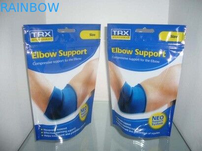 スポーツは立てます Ziplock/破損のノッチと包むプラスチック袋を印刷しました