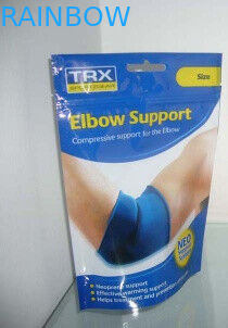 スポーツは立てます Ziplock/破損のノッチと包むプラスチック袋を印刷しました