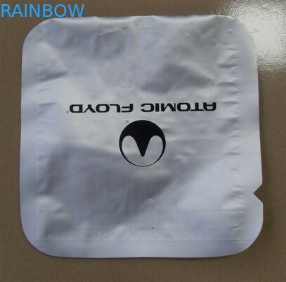 丸かどの銀 3 の側面のシールを包む電子プロダクト ホイルの袋