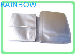 丸かどの銀 3 の側面のシールを包む電子プロダクト ホイルの袋