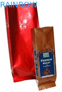 ジップ ロック式の多彩な印刷された無光沢の終わりを包む薄板にされた最下のガセットのティーバッグ