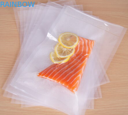 食品包装のための高く透明な浮彫りにされた質の真空バッグ