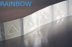 再生利用できる明確な三角形の収縮の袖は Blindman/ステッカーのための蝕知の警告を分類します