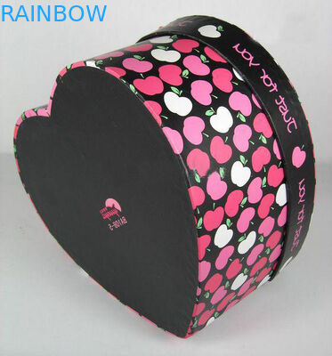 多彩な中心の形の紙箱の包装はバレンタインに「s 日のギフト適用します