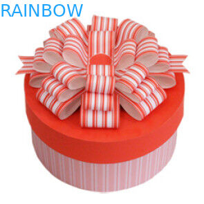 ペーパー シリンダー-バースデー・ケーキのための定形ギフト用の箱の包装のピンク