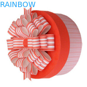 ペーパー シリンダー-バースデー・ケーキのための定形ギフト用の箱の包装のピンク