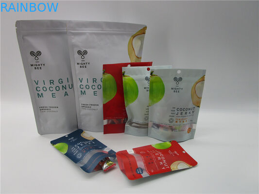 クルミ/軽食/クラッカー/クッキーのために包む注文の印刷表面ホイルの袋