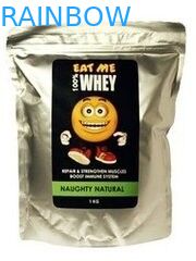 金はジッパーによって包む光沢のある完全な印刷ホイルの袋を立てます