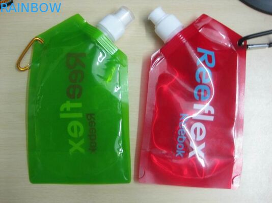 水のための Matel の縁と包む保証食品等級の口の袋