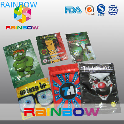 3 側面のシールの草の香の包装/スパイスのポプリのジッパー袋