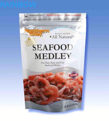 熱補足のための Sealable 乾燥した保護の袋袋の食品等級のアルミ ホイルの袋