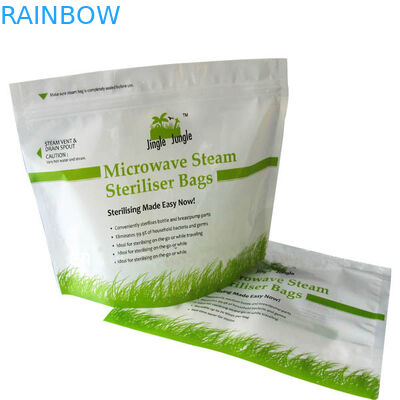 カスタマイズされたアルミ ホイルは袋/食品等級の Resealable 真空のマイクロウェーブ袋を薄板にしました