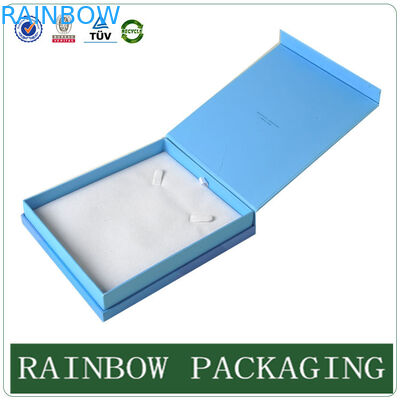 サイズのスカイ ブルーの Jewelly の注文の場合、Jewelly 箱のための Grazioso の板紙箱