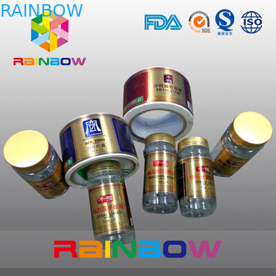 瓶および缶のための注文の半収縮の袖のラベルの光沢の上塗を施してある自己接着ラベル