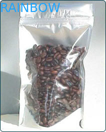 ジッパーが付いている前部 Transprent の背部ホイルを包む 100g 軽食袋