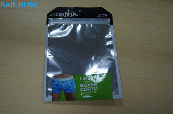 ジッパーが付いている男性の下着袋のプラスチック袋の Pacakging Noni の袋