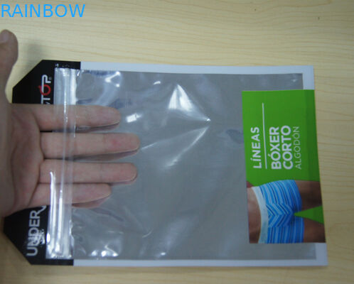 ジッパーが付いている男性の下着袋のプラスチック袋の Pacakging Noni の袋