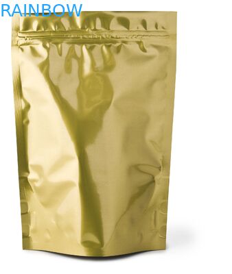 25kgs は蛋白質の粉の包装のためのガセットのアルミ ホイルの袋に底を付けます