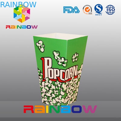 独特な設計によってカスタマイズされる紙袋、アメリカのポップコーンの紙袋