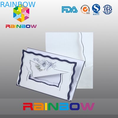 クリスマスの挨拶/結婚式の招待のためのカスタマイズされたペーパー芸術カード