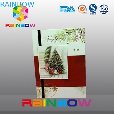 クリスマスの挨拶/結婚式の招待のためのカスタマイズされたペーパー芸術カード