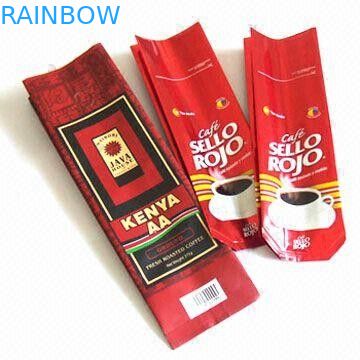 コーヒー豆コーヒーのために包む包装袋のプラスチック ティーバッグ正方形の最下袋