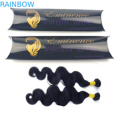 明確な窓と包む毛延長紙箱毛延長紙箱