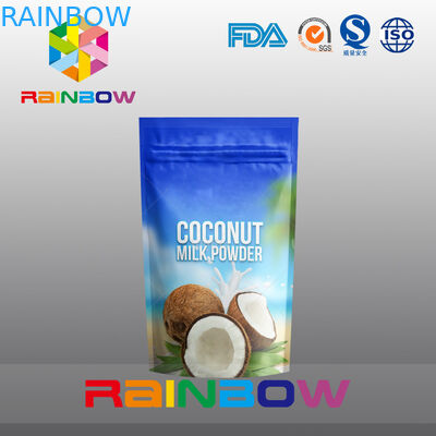 ジップ ロック式のアルミ ホイル蛋白質の粉の包装の最下のガセット袋は立ちます